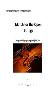March for the Open Strings Orchestra sheet music cover Thumbnail